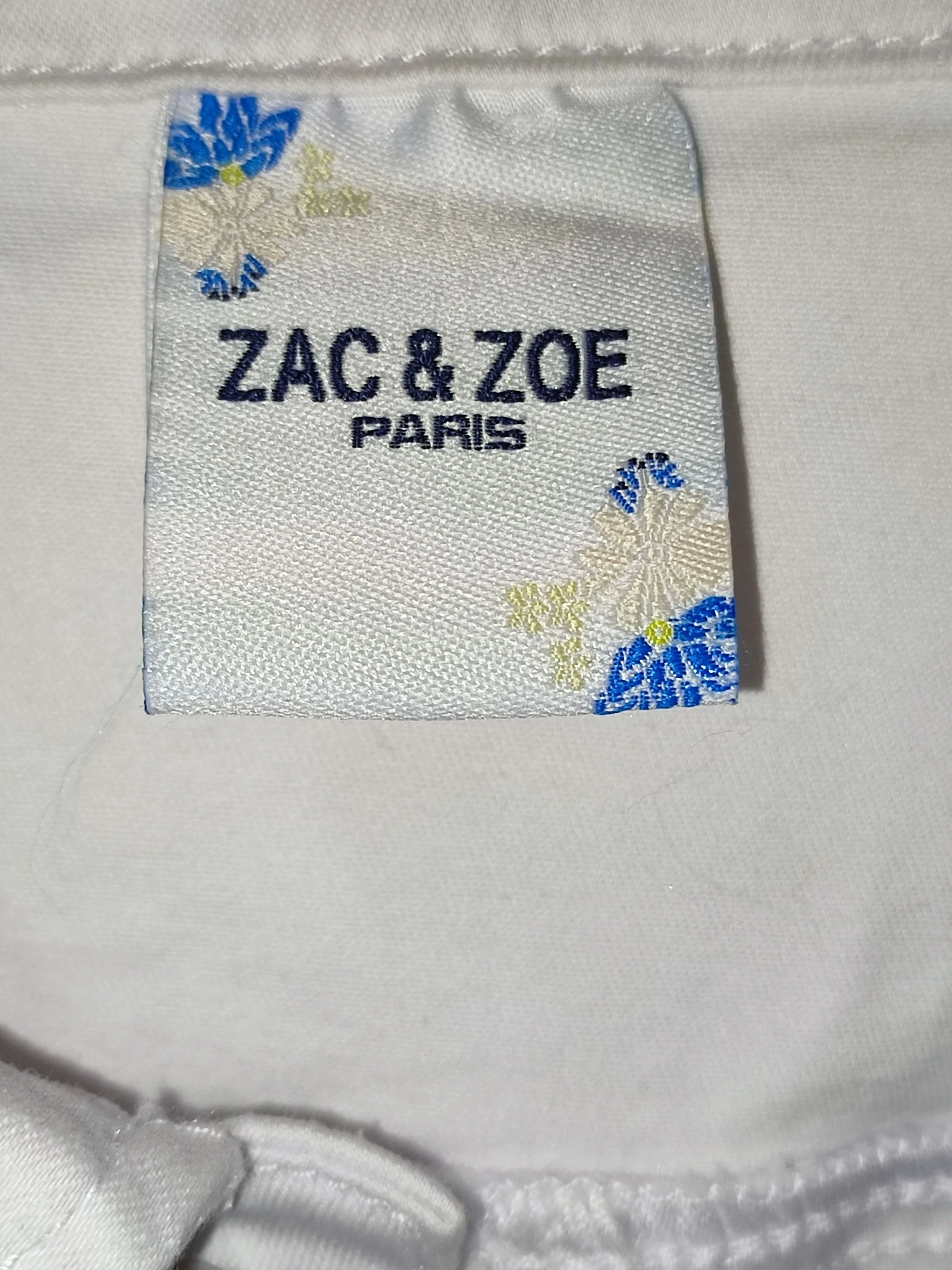 Witte spijkerjas met kant Zac & Zoe Paris - Maat L (40) – photo 3